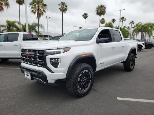 Summit White 2026 GMC Canyon AT4