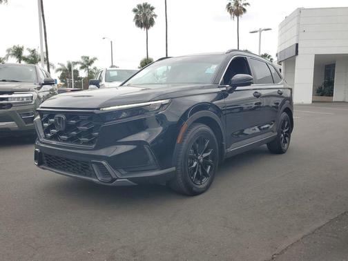 Crystal Black Pearl 2024 Honda CR-V Hybrid Sport