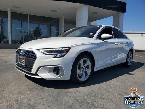 Ibis White 2023 Audi A3 40 Premium