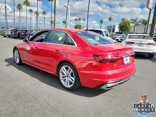 Progressive Red 2024 Audi A4 45 S line quattro Premium