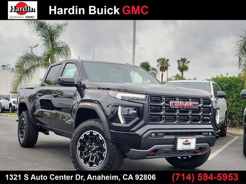 Onyx Black 2026 GMC Canyon AT4