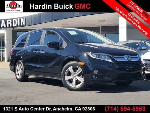 Crystal Black Pearl 2020 Honda Odyssey EX-L
