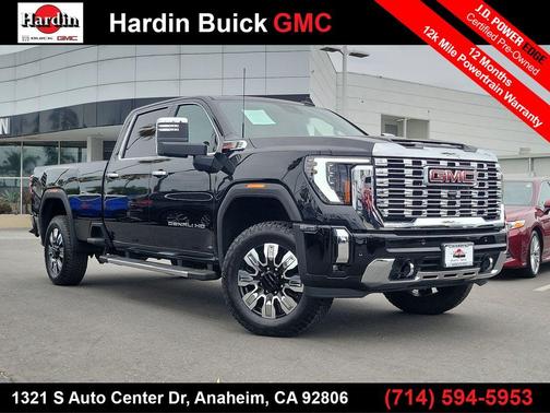 Onyx Black 2025 GMC Sierra 2500 Denali