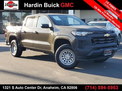 Harvest Gold / Bronze 2024 Chevrolet Colorado WT