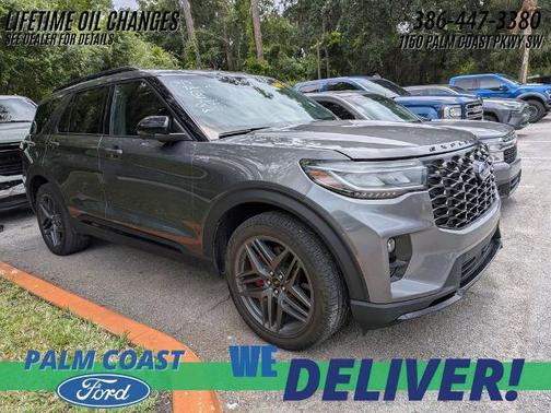 CARBONIZED GRAY METALLIC 2025 Ford Explorer ST-LINE