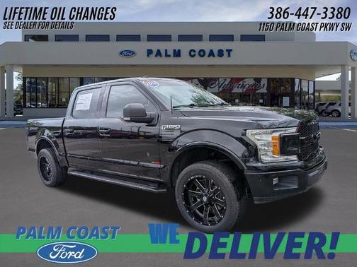 SHADOW BLACK 2018 Ford F-150 XLT