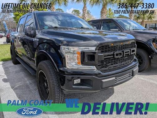 SHADOW BLACK 2018 Ford F-150 XLT