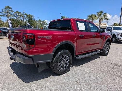 RUBY RED MET TNTD CLEARCOAT 2025 Ford Ranger XLT