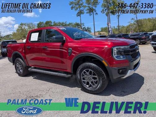 RUBY RED MET TNTD CLEARCOAT 2025 Ford Ranger XLT