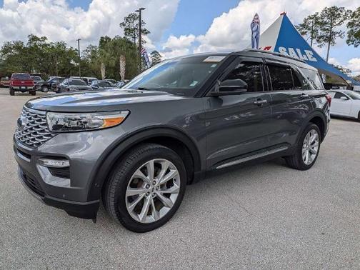 CARBONIZED GRAY METALLIC 2022 Ford Explorer PLATINUM