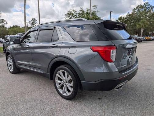 CARBONIZED GRAY METALLIC 2022 Ford Explorer PLATINUM