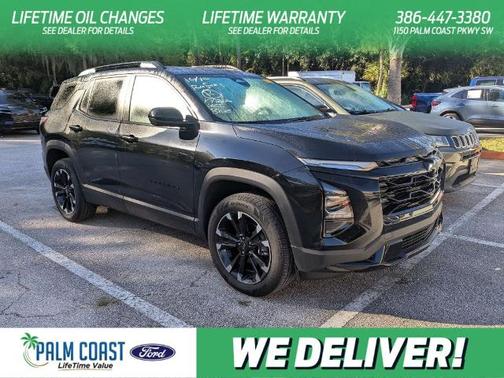 Black Metallic 2025 Chevrolet Equinox RS