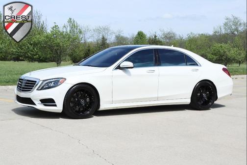 designo Diamond White 2015 Mercedes-Benz S-Class 4MATIC