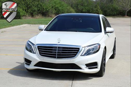 designo Diamond White 2015 Mercedes-Benz S-Class 4MATIC