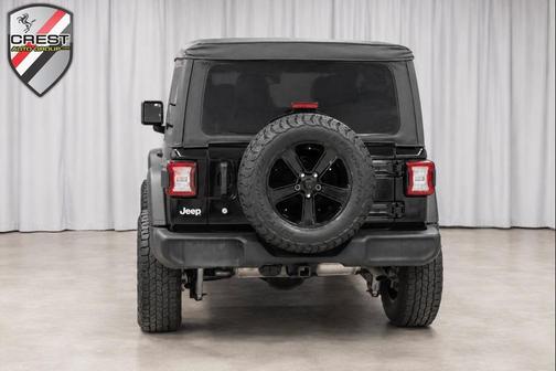 Black Clearcoat 2018 Jeep Wrangler Sport