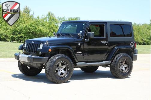 Black Clearcoat 2014 Jeep Wrangler Sahara