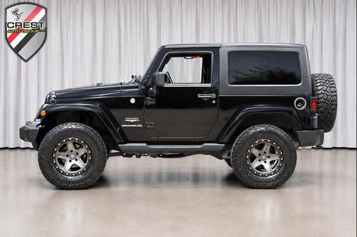 Black Clearcoat 2014 Jeep Wrangler Sahara