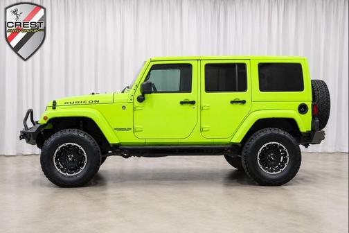 Gecko Pearlcoat 2013 Jeep Wrangler Unlimited Rubicon