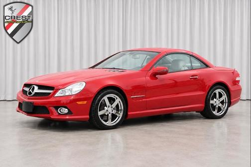 Mars Red 2009 Mercedes-Benz SL-Class V8