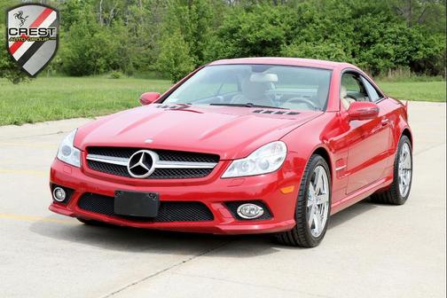 Mars Red 2009 Mercedes-Benz SL-Class V8