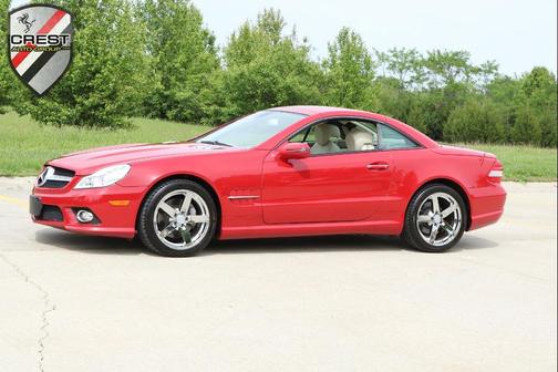 Mars Red 2009 Mercedes-Benz SL-Class V8