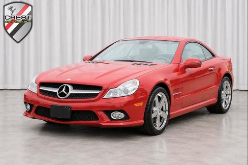 Mars Red 2009 Mercedes-Benz SL-Class V8