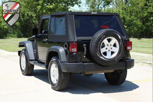 Black Clearcoat 2012 Jeep Wrangler Sport