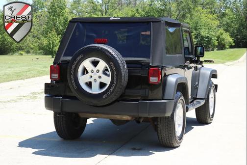 Black Clearcoat 2012 Jeep Wrangler Sport