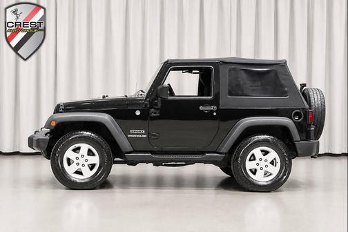 Black Clearcoat 2012 Jeep Wrangler Sport