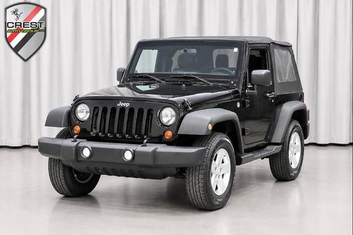 Black Clearcoat 2012 Jeep Wrangler Sport