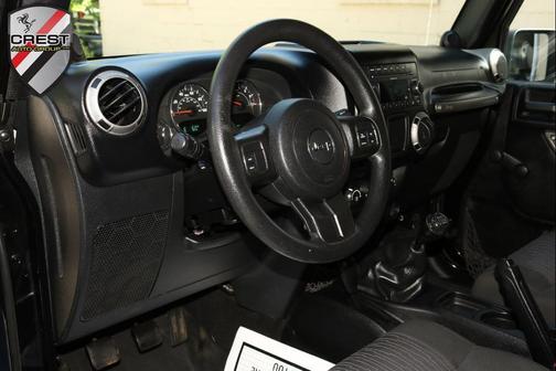 Black Clearcoat 2012 Jeep Wrangler Sport