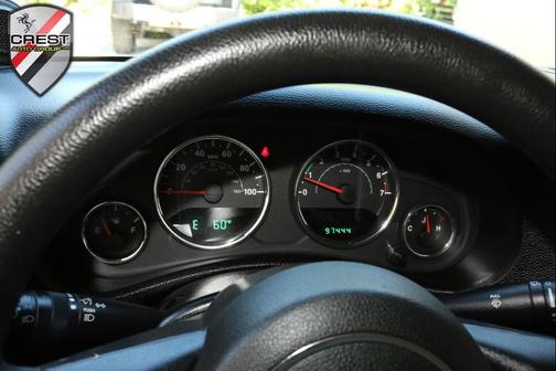 Black Clearcoat 2012 Jeep Wrangler Sport