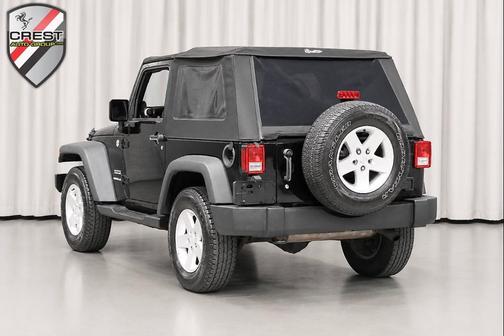 Black Clearcoat 2012 Jeep Wrangler Sport