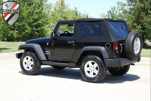 Black Clearcoat 2012 Jeep Wrangler Sport