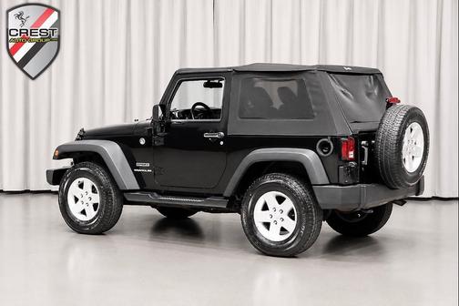 Black Clearcoat 2012 Jeep Wrangler Sport