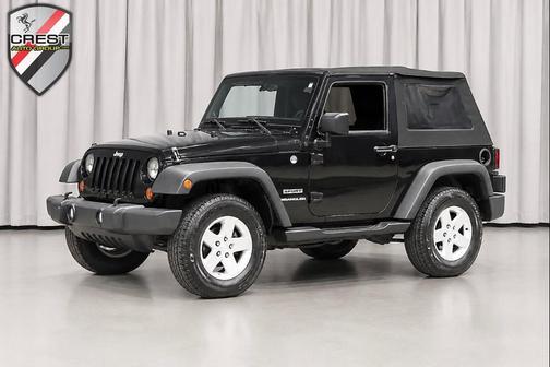 Black Clearcoat 2012 Jeep Wrangler Sport