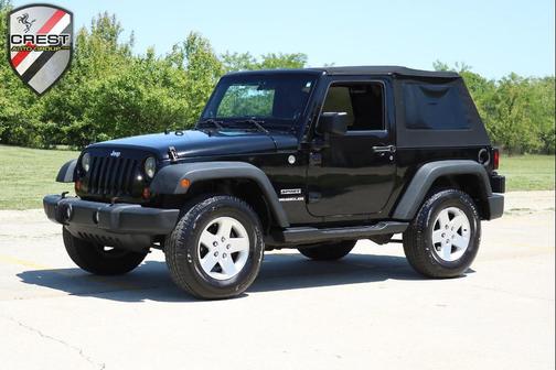 Black Clearcoat 2012 Jeep Wrangler Sport