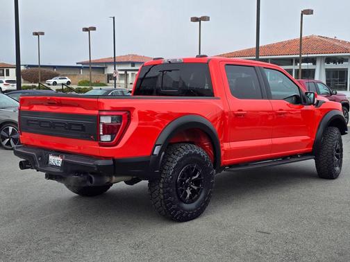 Orange Metallic 2023 Ford F-150 Raptor
