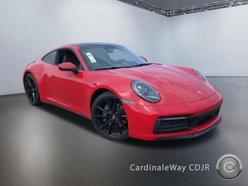 Carmine Red 2021 Porsche 911 Carrera