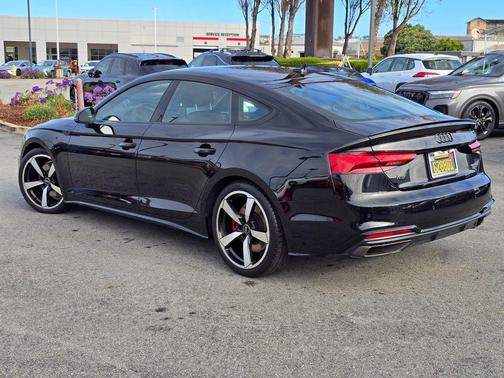 Mythos Black Metallic 2023 Audi A5 45 S line Premium Plus