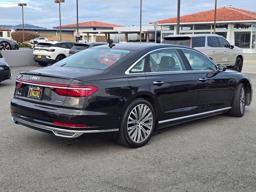 Vesuvius Gray Metallic 2019 Audi A8 L 55