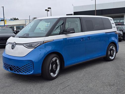 Cabana Blue Metallic - Candy White 2025 Volkswagen ID. Buzz Pro S Plus