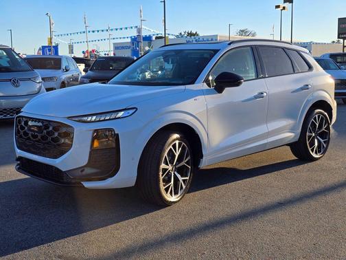 White 2026 Audi Q3 S line