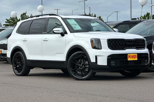 White Pearl 2025 Kia Telluride SX-Prestige X-Line