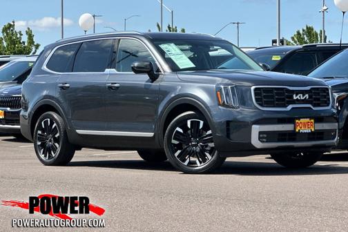 Gray 2023 Kia Telluride SX