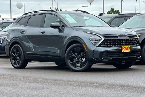 Gray 2025 Kia Sportage Plug-In Hybrid X-Line