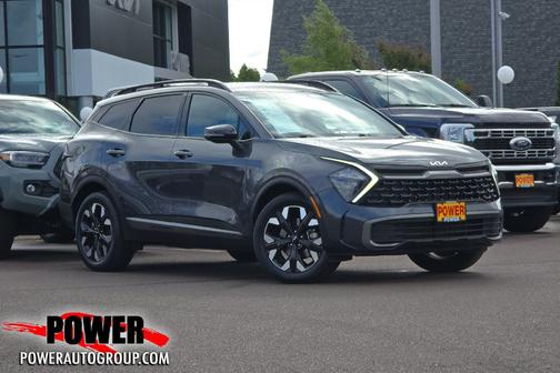 Gray 2023 Kia Sportage X-Line