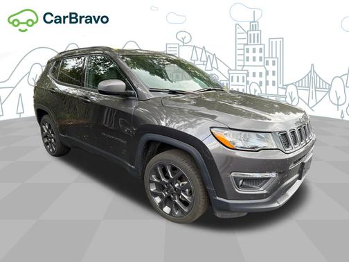 Diamond Black Crystal Pearlcoat 2021 Jeep Compass 80th Anniversary