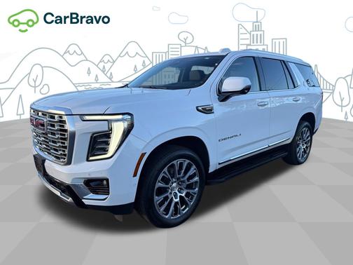 Summit White 2025 GMC Yukon Denali