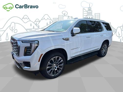 Summit White 2025 GMC Yukon Denali